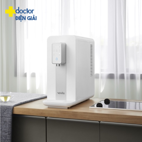 Máy lọc nước Wells Alkaline True Tankless White